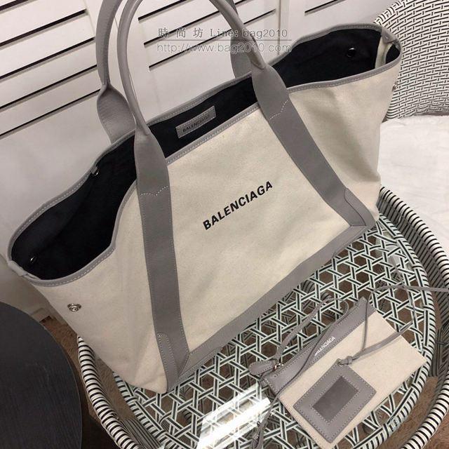 Balenciaga女包 巴黎世家新版爆款 帆布字母包 新版一行字 加大號手提包  csbl1175